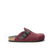 Carica l'immagine nel visualizzatore di Gallery, Bordeaux sabot clogs NOE made with felt