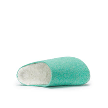 Charger l'image dans la galerie, Pantoufle ANGEL en feutre vert