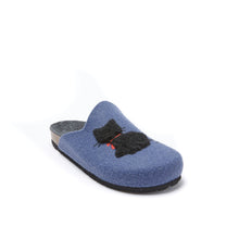 Charger l'image dans la galerie, Denim sabot clogs ANGEL made with felt