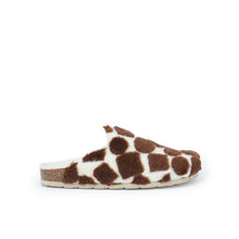 Load image into Gallery viewer, Brown sabot clogs ANGEL made with felt