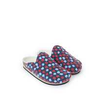 Carica l'immagine nel visualizzatore di Gallery, Navy sabot clogs ANGEL made with felt
