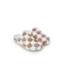 Carica l'immagine nel visualizzatore di Gallery, Brown sabot clogs ANGEL made with textile