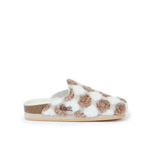 Carica l'immagine nel visualizzatore di Gallery, Brown sabot clogs ANGEL made with textile