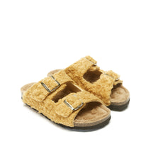 Charger l'image dans la galerie, Brown two-straps ALBERTO made with textile