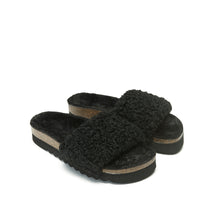 Charger l'image dans la galerie, Black single-strap LAIA made with textile