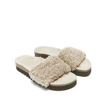 Carica l'immagine nel visualizzatore di Gallery, Taupe single-strap LAIA made with textile