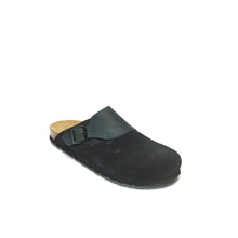 Charger l'image dans la galerie, Navy sabot clogs DIA made with suede leather