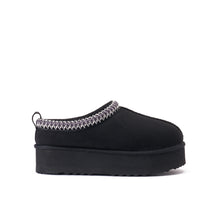 Load image into Gallery viewer, Black winter boots RIA made with microfibre