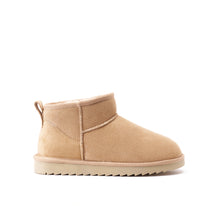 Load image into Gallery viewer, Beige winter boots RITA made with microfibre