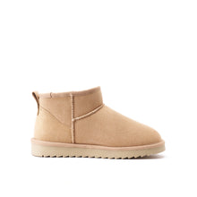 Load image into Gallery viewer, Beige winter boots RITA made with microfibre