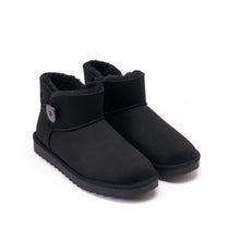 Load image into Gallery viewer, Black winter boots IRIS made with microfibre