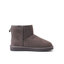 Charger l'image dans la galerie, Grey winter boots MARINA made with microfibre