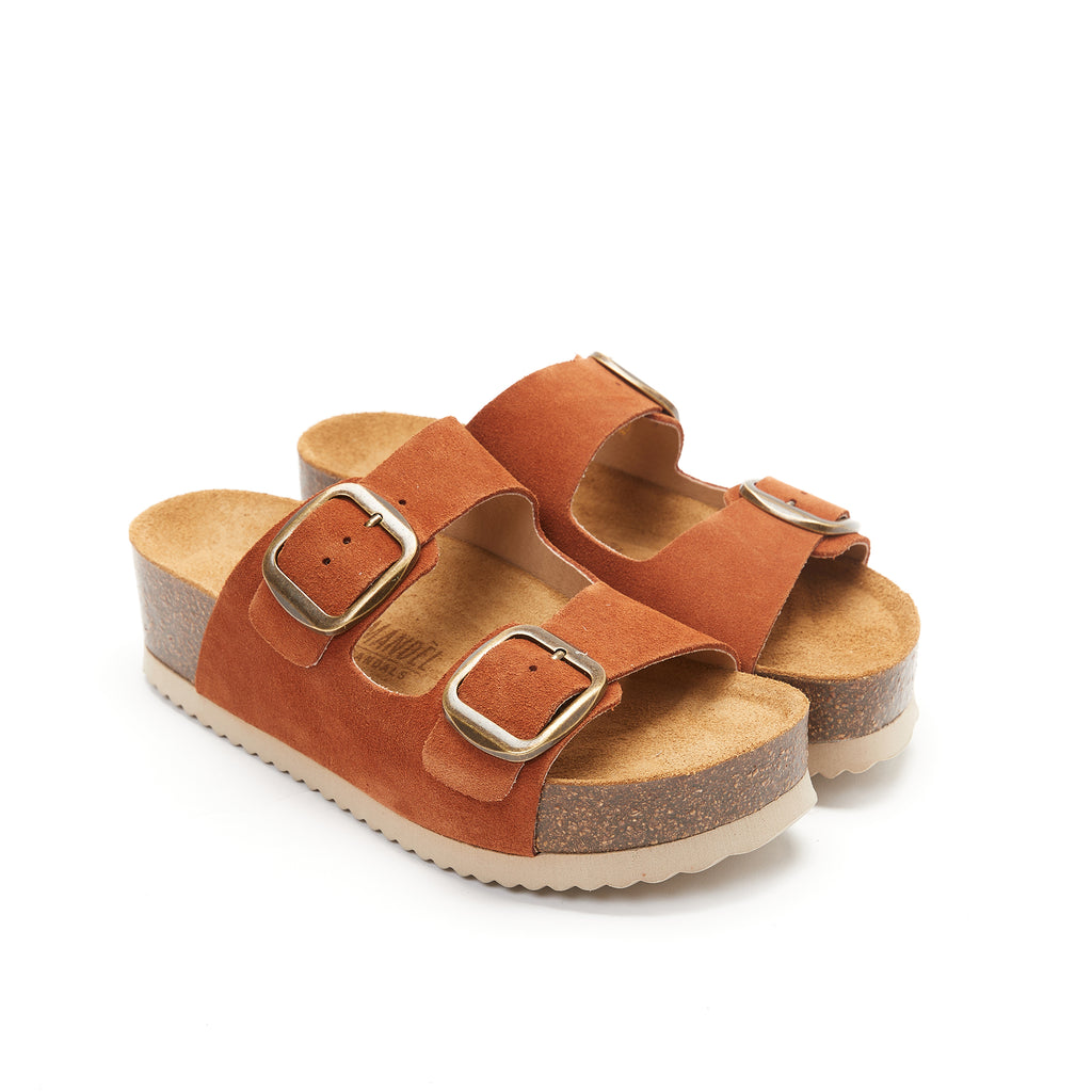 ZOE SUEDE LEATHER BRANDY