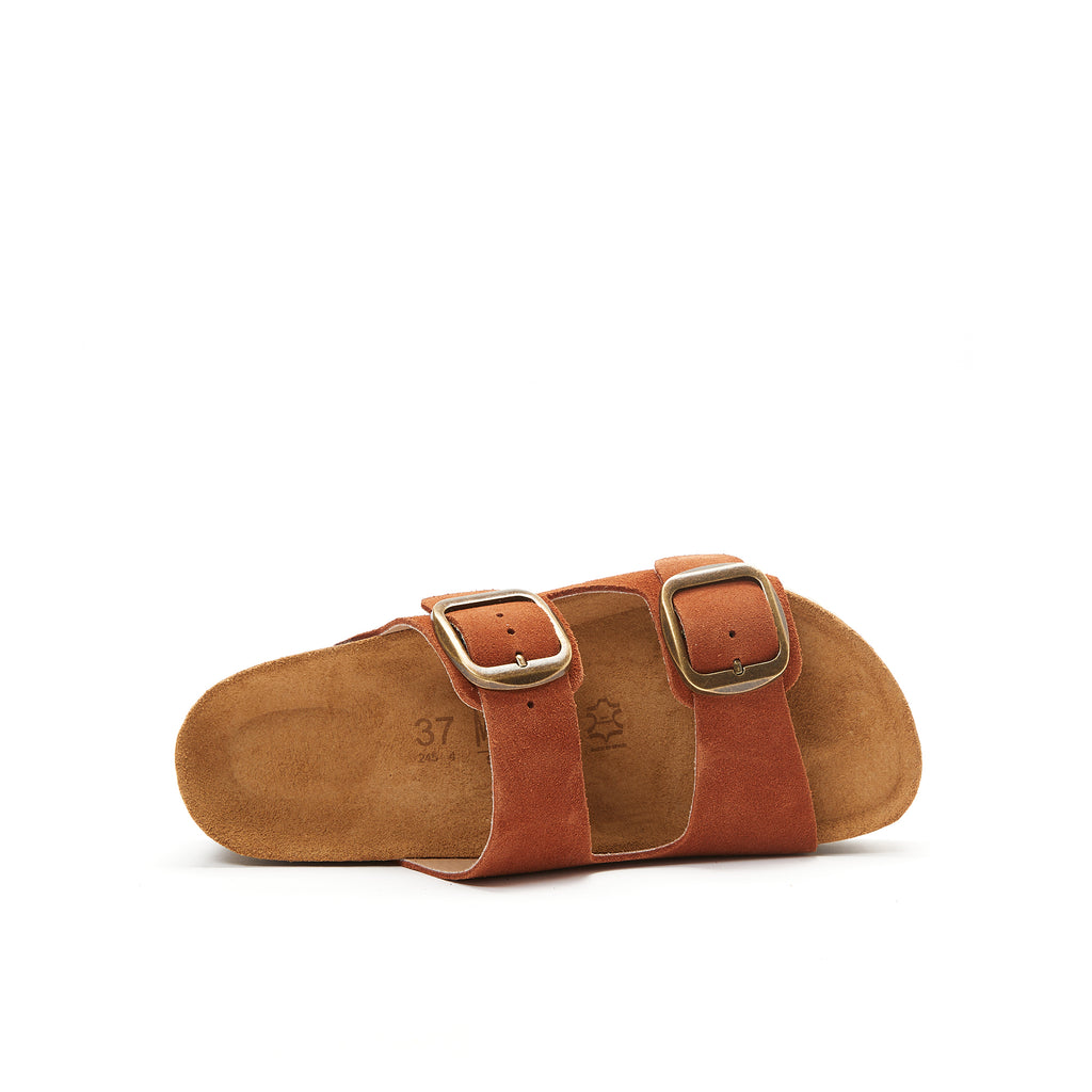 ZOE SUEDE LEATHER BRANDY