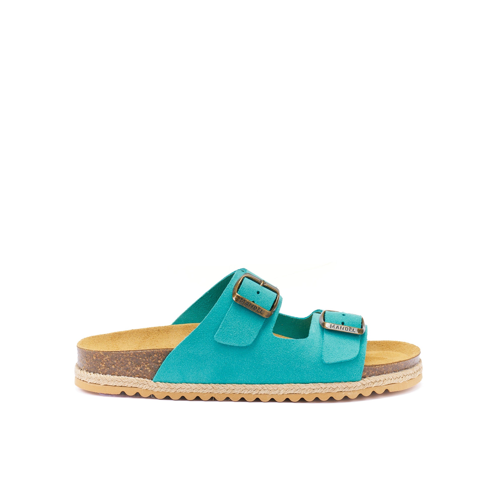 ALBERTO SUEDE TURQUOISE