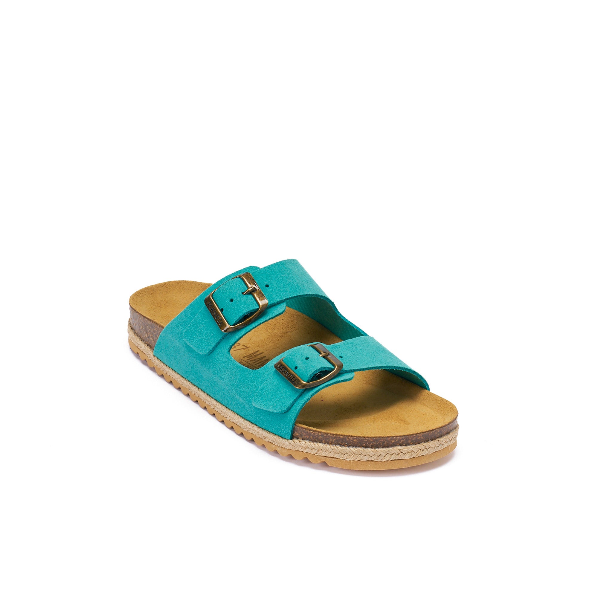 ALBERTO SUEDE TURQUOISE