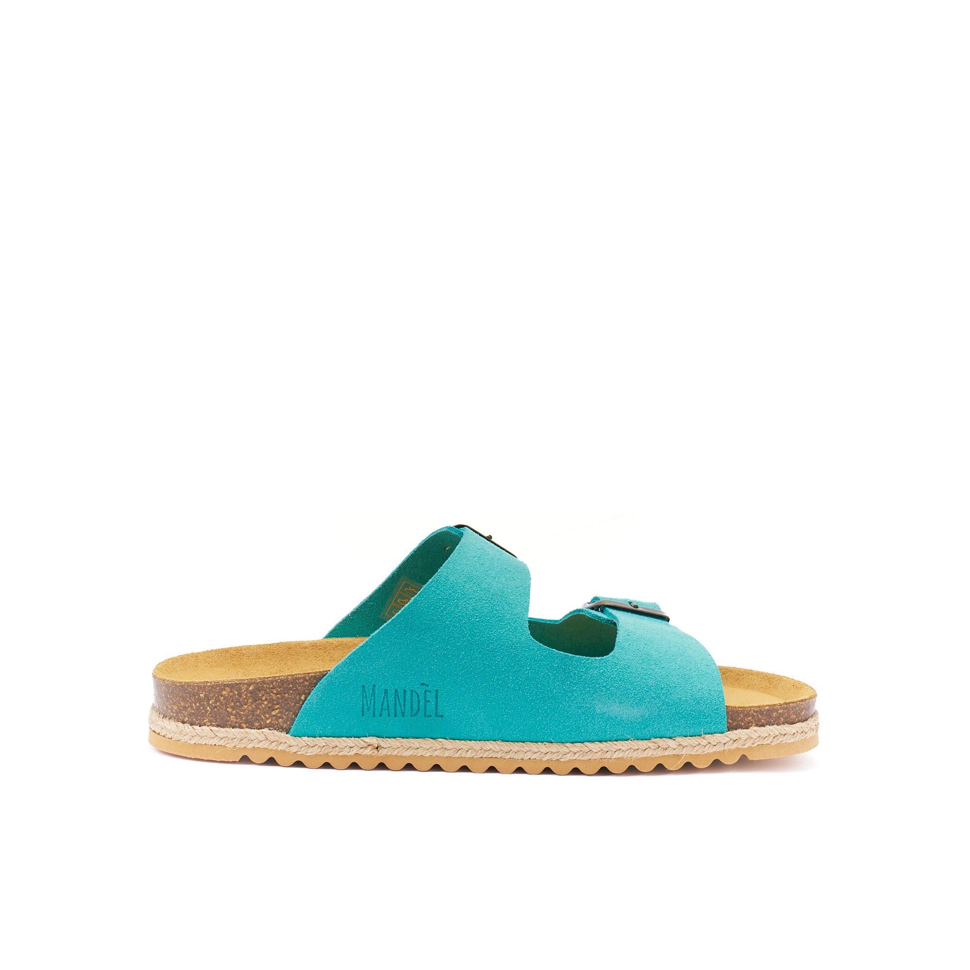 ALBERTO SUEDE TURQUOISE