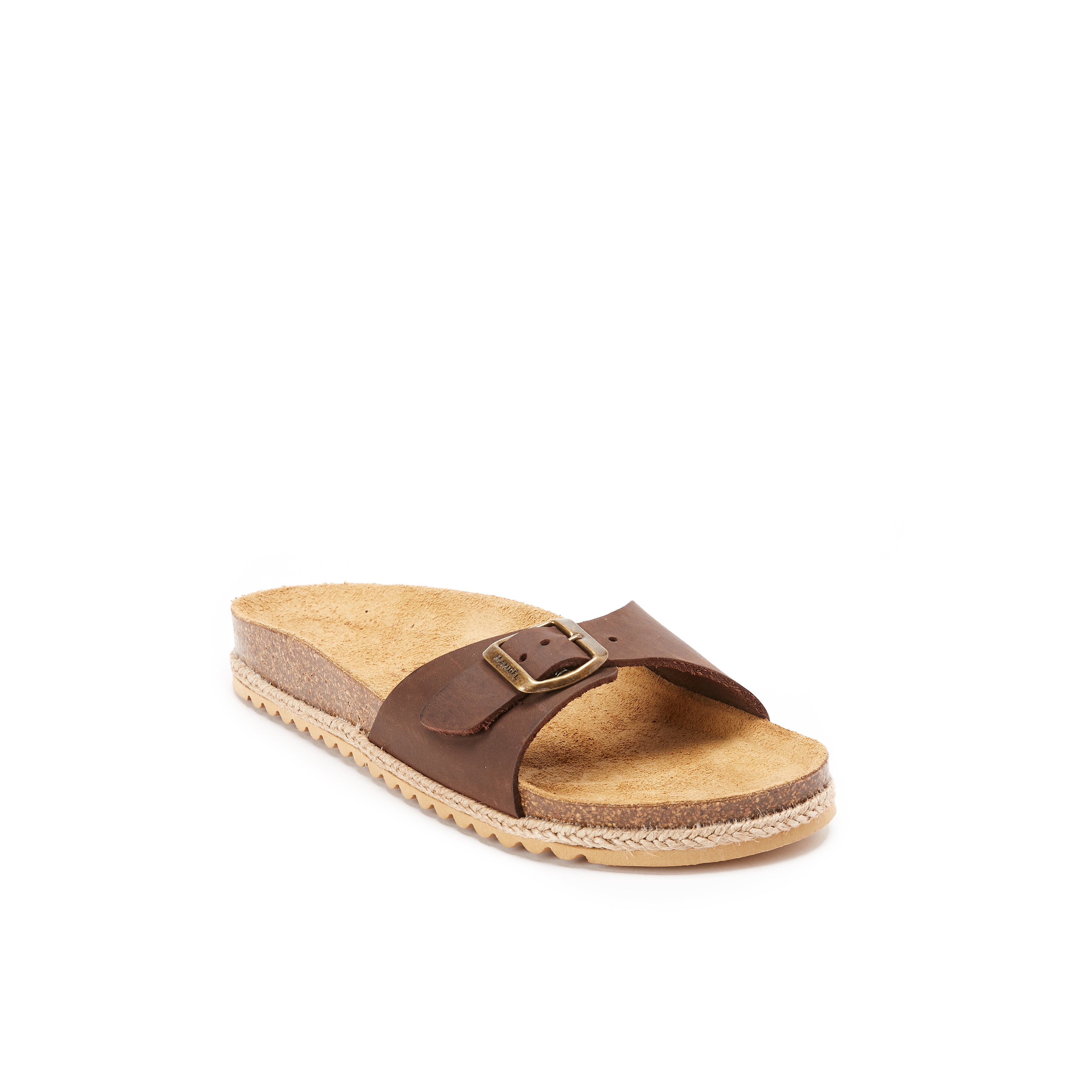 AGATA OILED LEATHER DARK BROWN