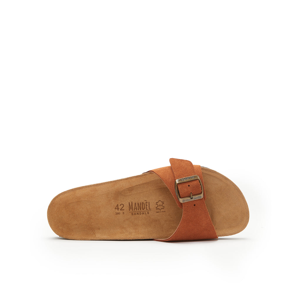 AGATA SUEDE LEATHER BRANDY
