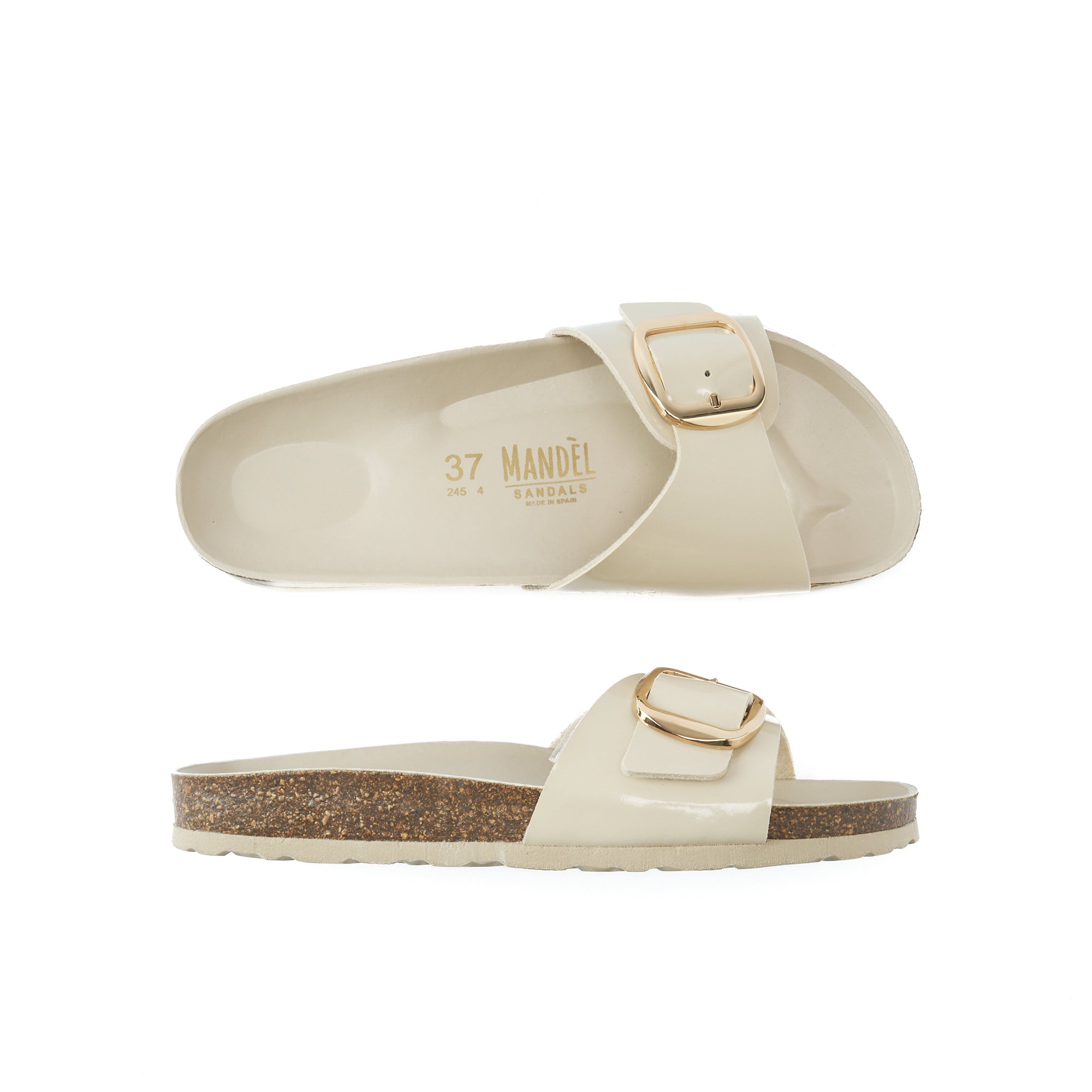 AGATA BIG BUCKLE BEIGE