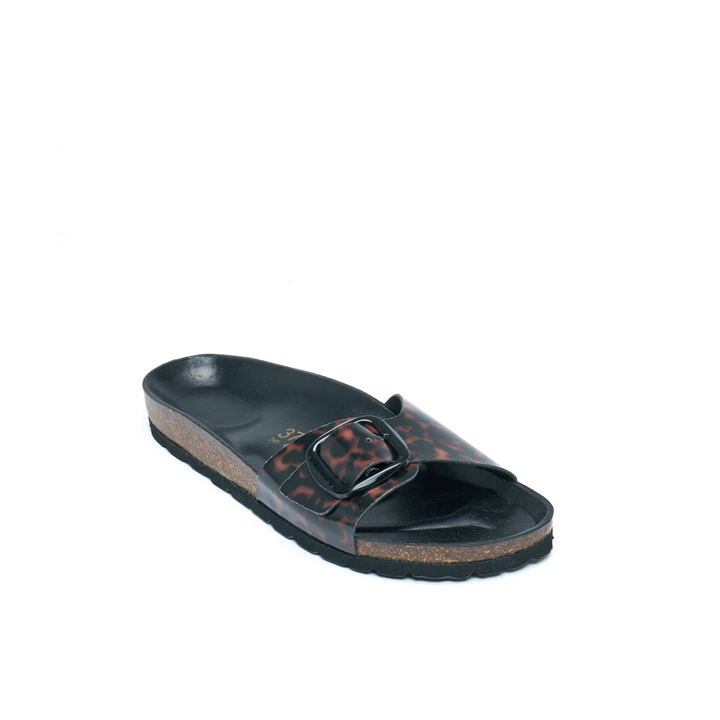 AGATA BIG BUCKLE TORTOISESHELL