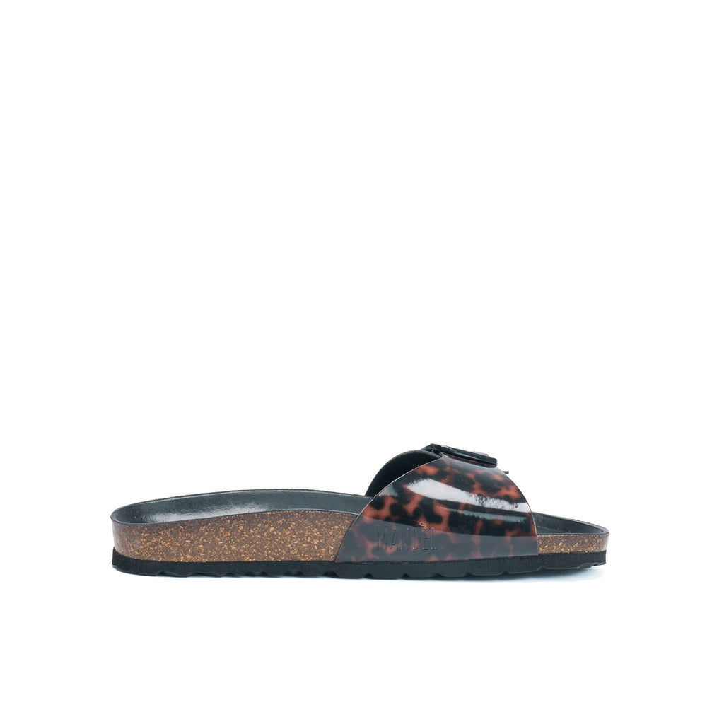 AGATA BIG BUCKLE TORTOISESHELL