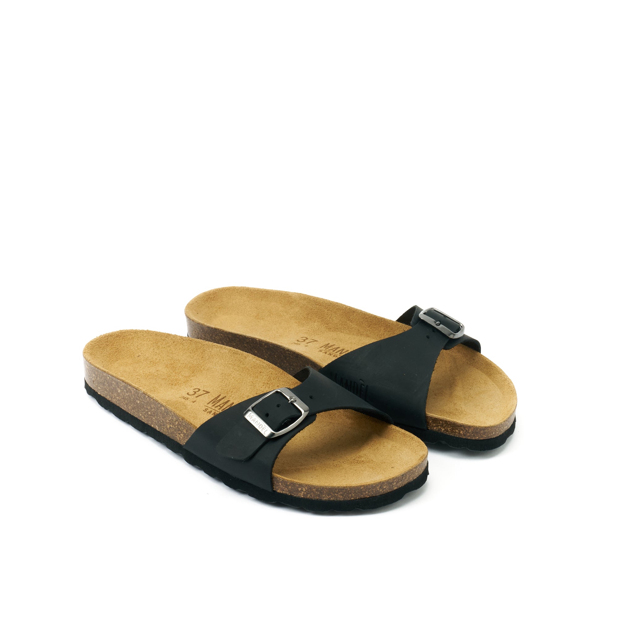 AGATA OILED LEATHER BLACK