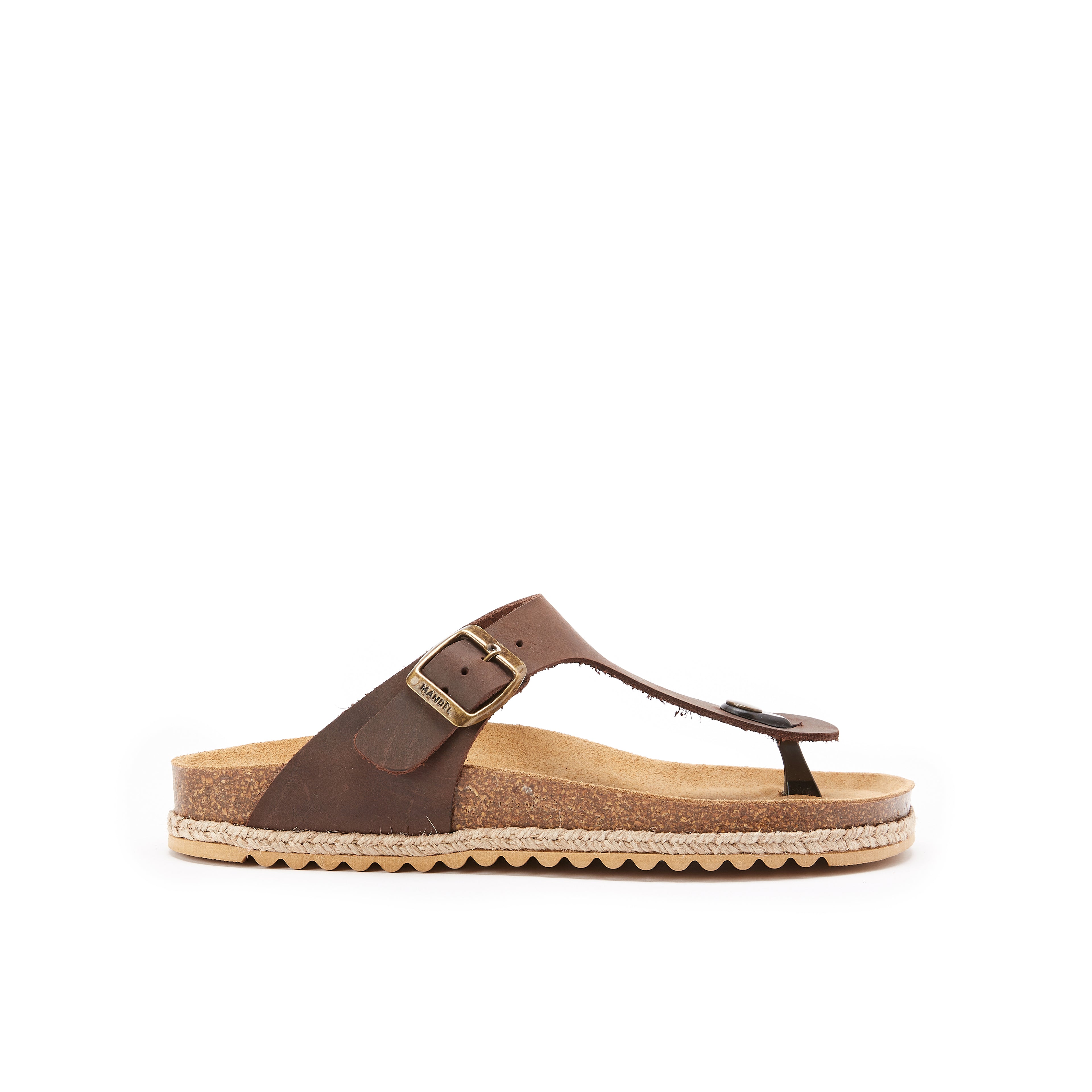 BLANCA OILED LEATHER DARK BROWN