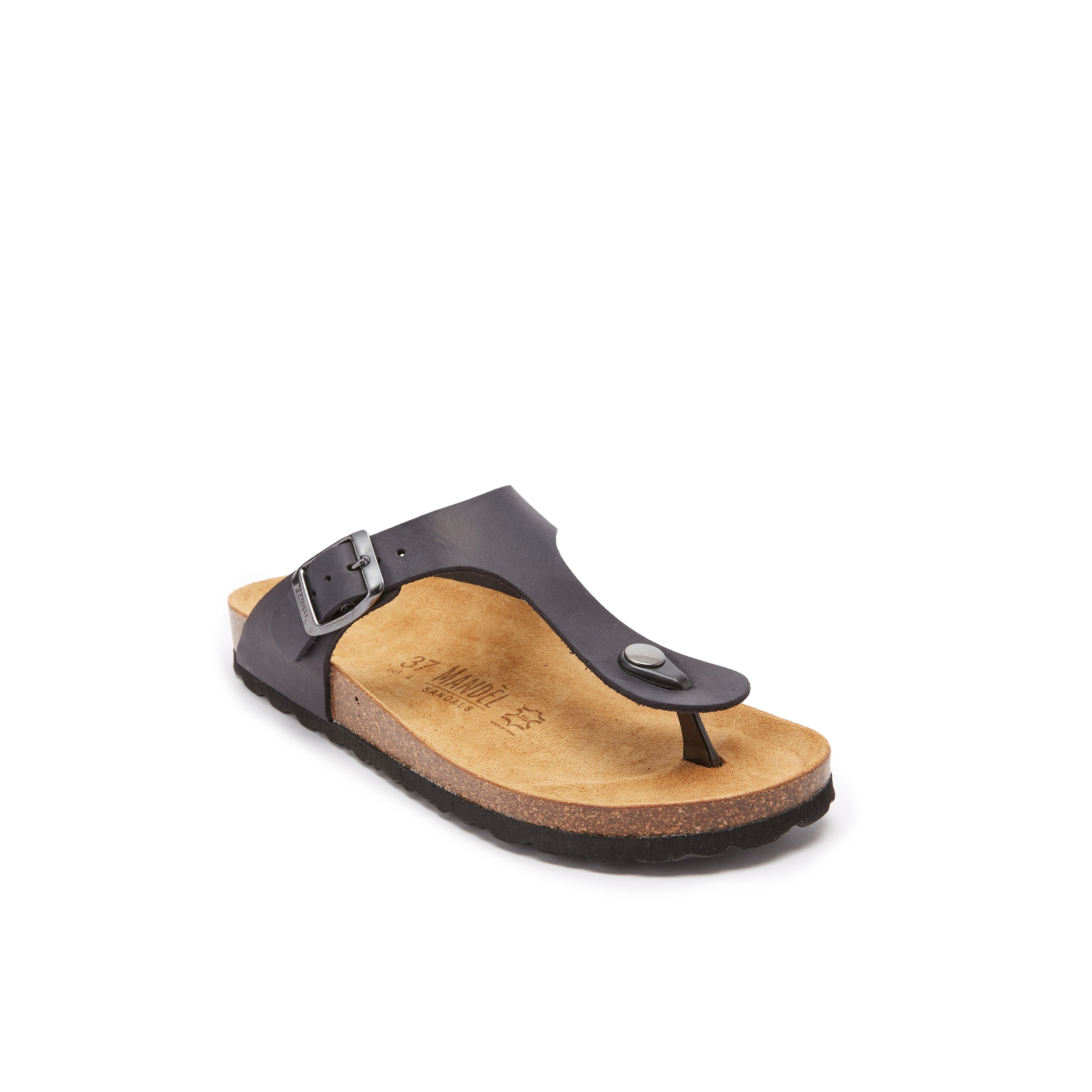 BLANCA OILED LEATHER BLACK