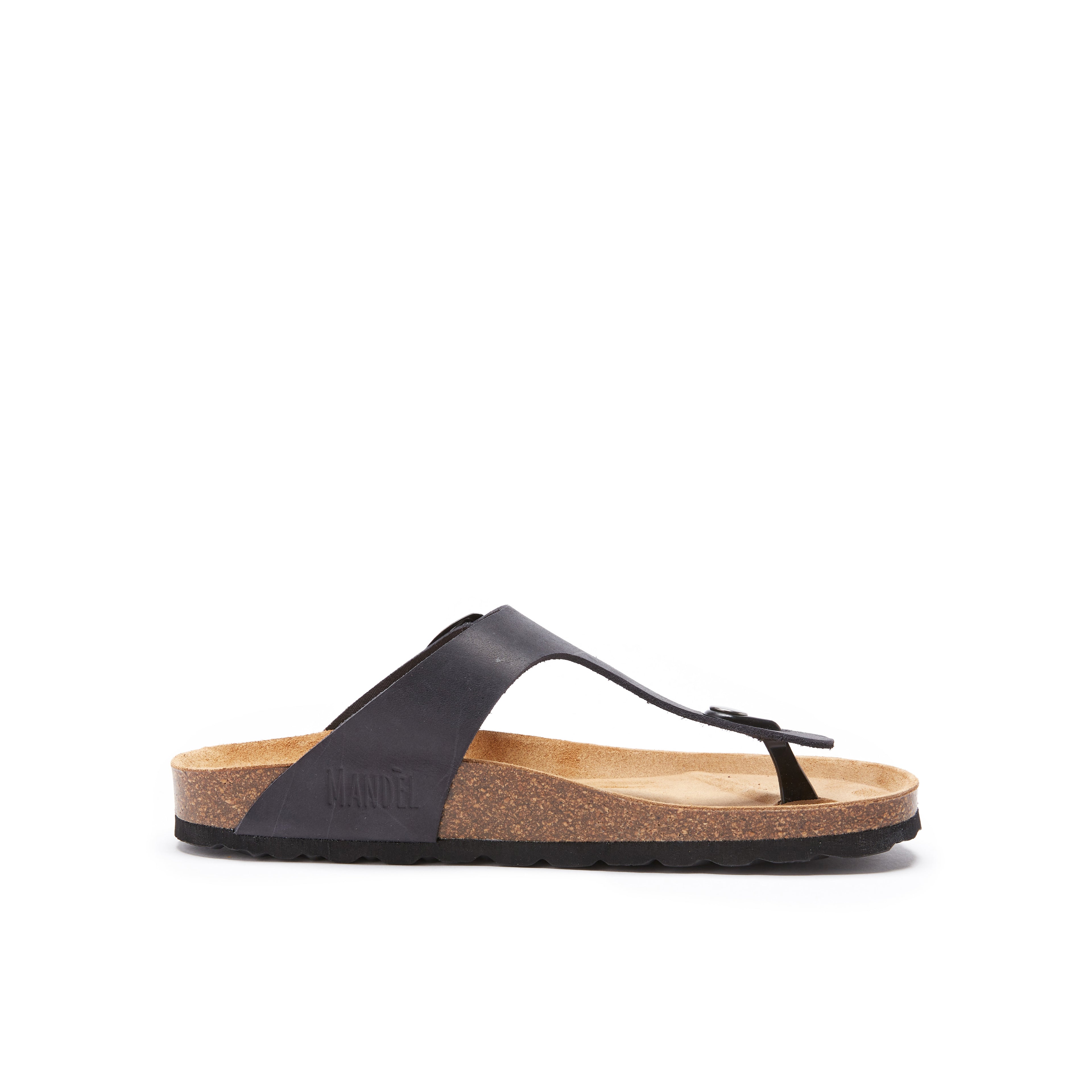 BLANCA OILED LEATHER BLACK