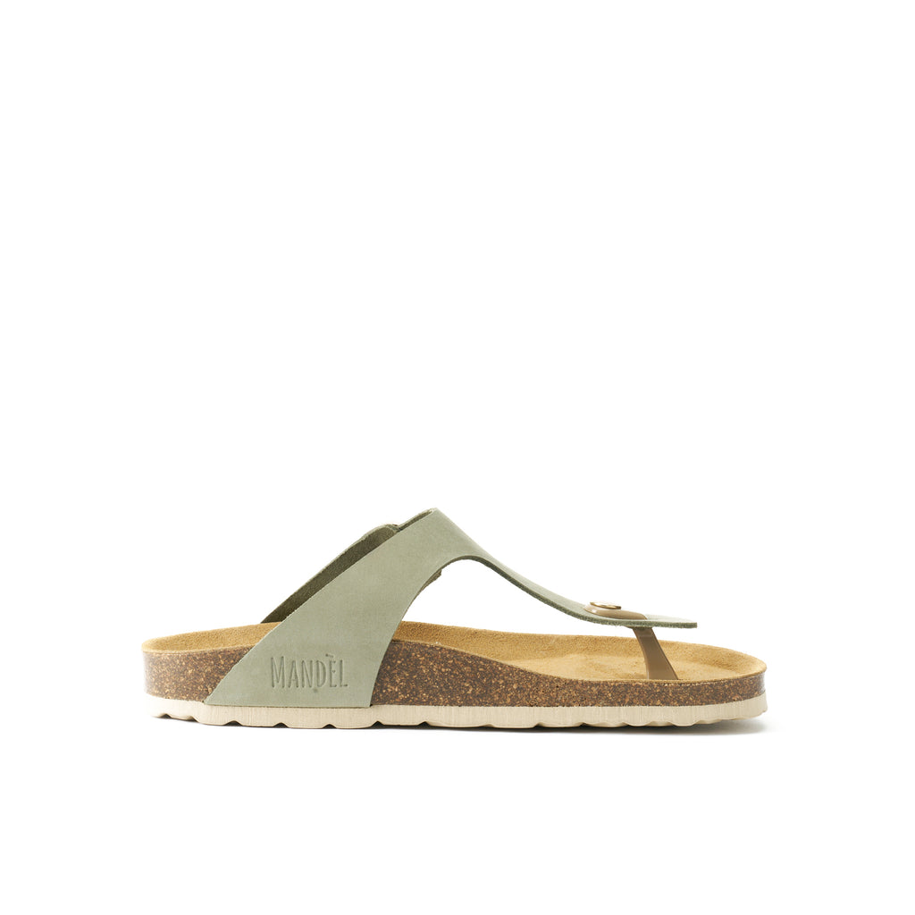BLANCA BIG BUCKLE NUBUCK OLIVE GREEN