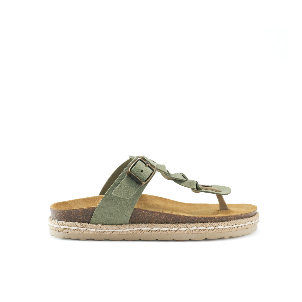 LUNA SUEDE ROSEMARY GREEN