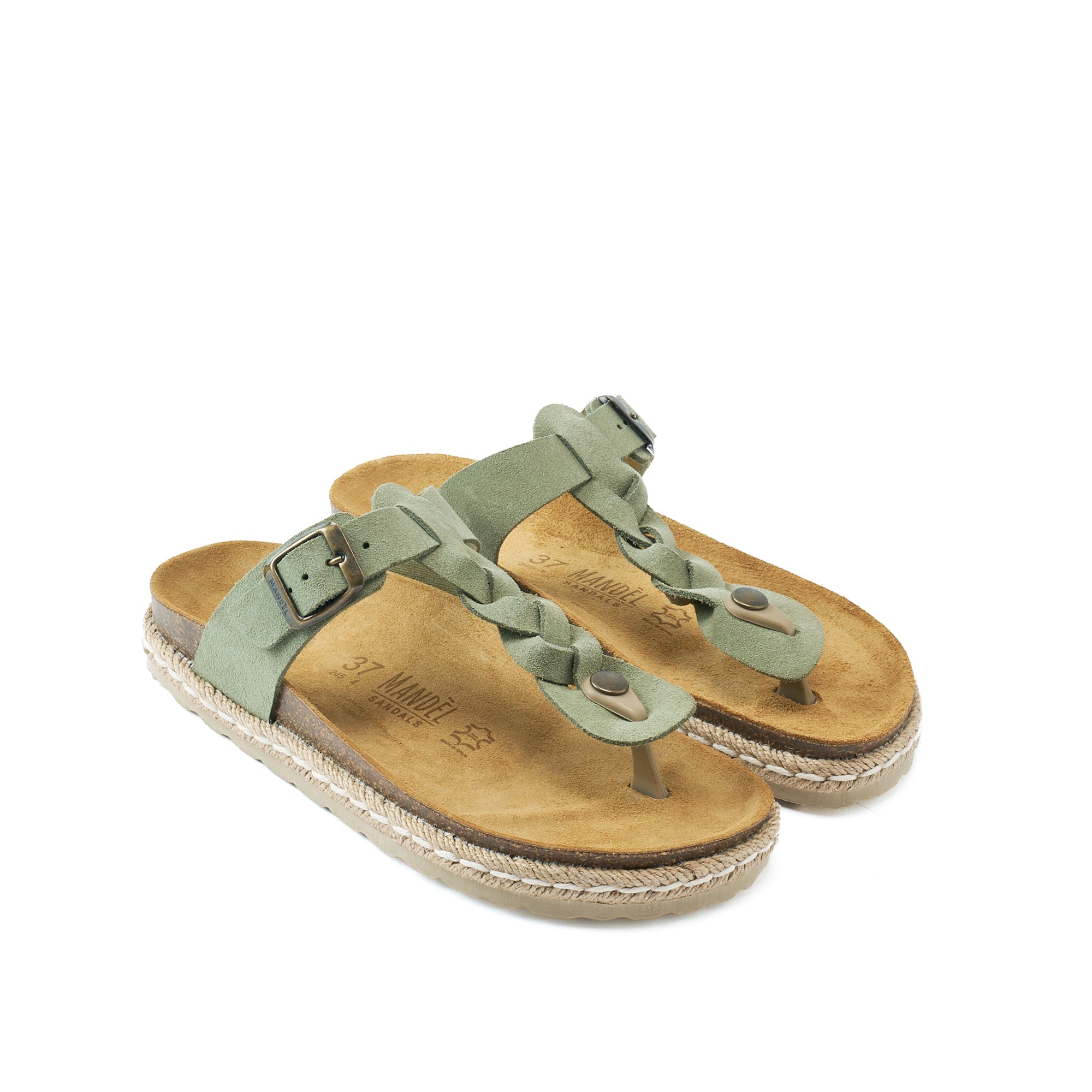 LUNA SUEDE ROSEMARY GREEN