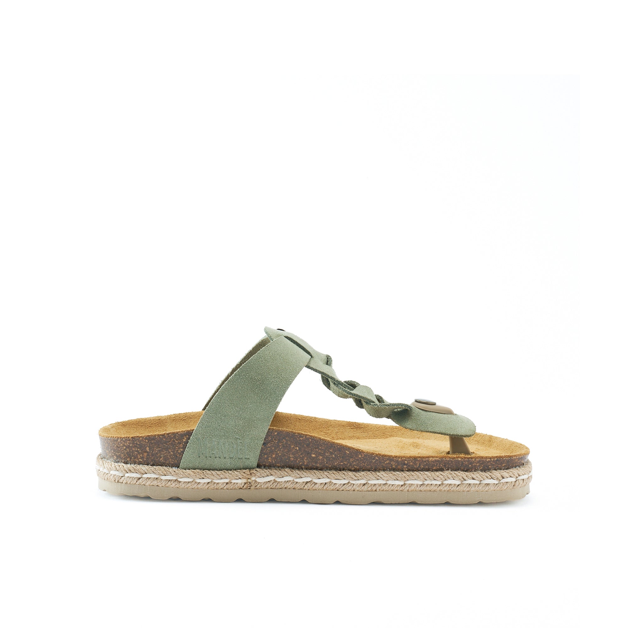 LUNA SUEDE ROSEMARY GREEN