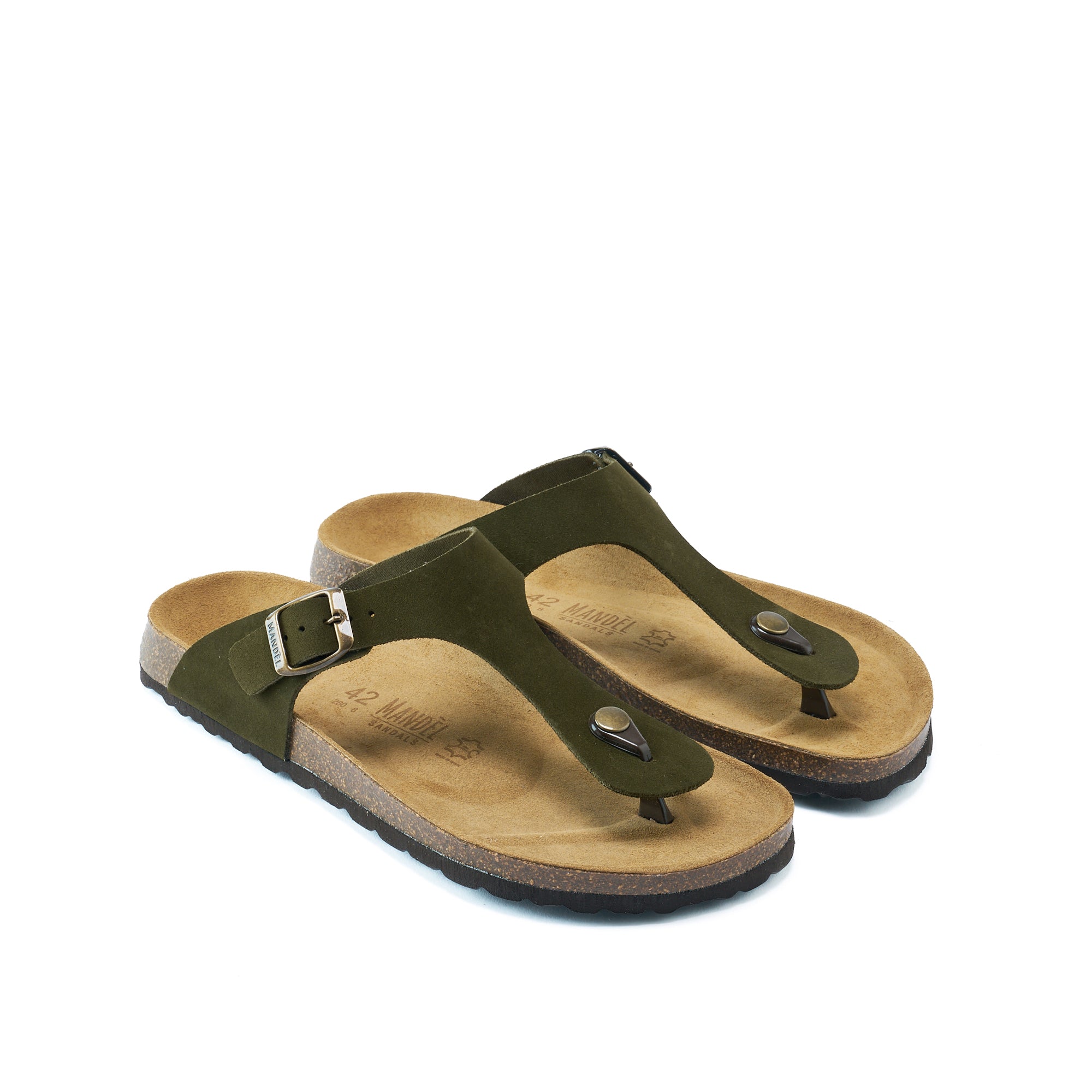DAVID SUEDE MOSS GREEN
