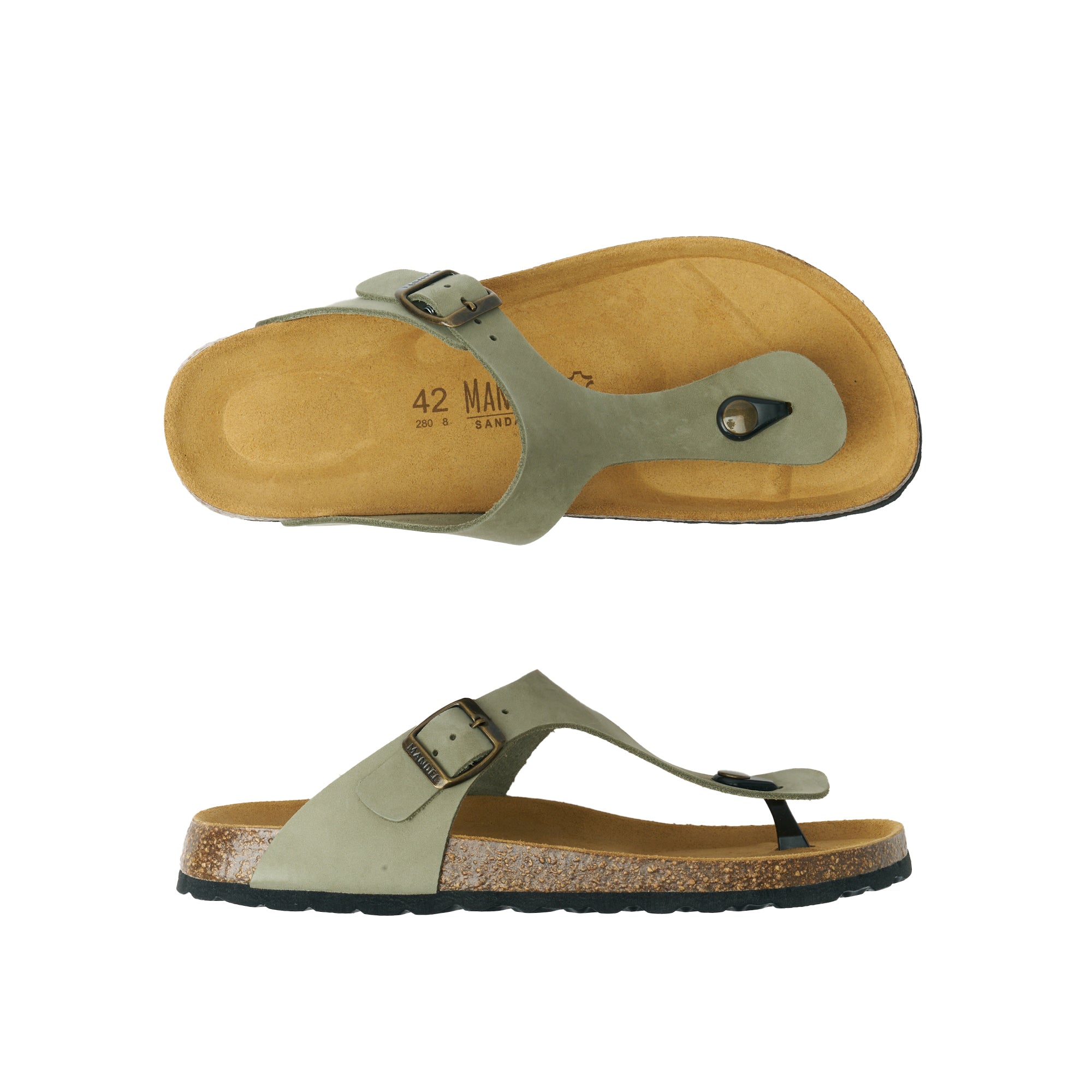 DAVID NUBUCK OLIVE GREEN