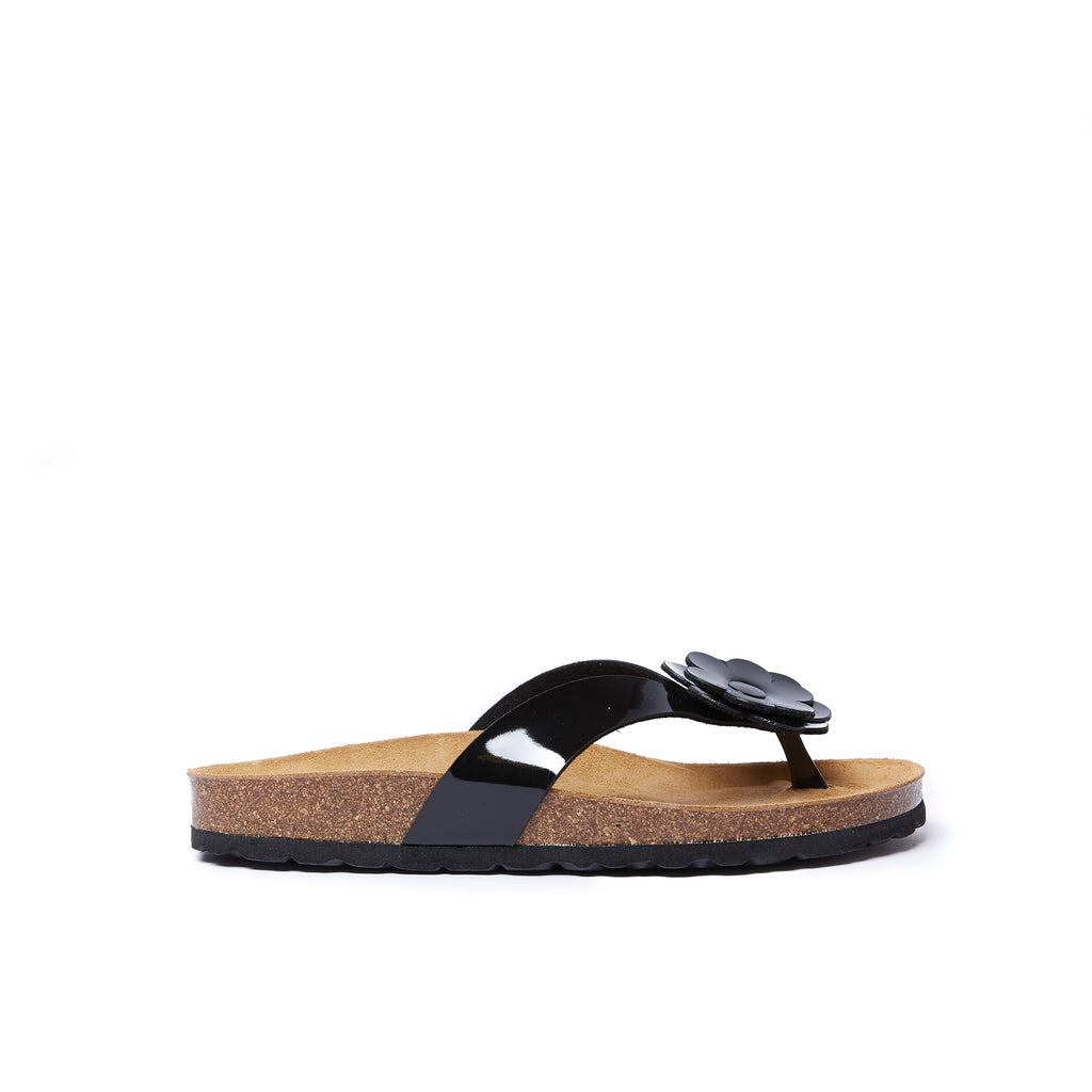 LENE PATENT BLACK