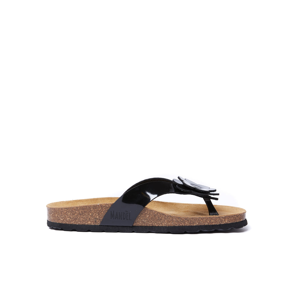 LENE PATENT BLACK
