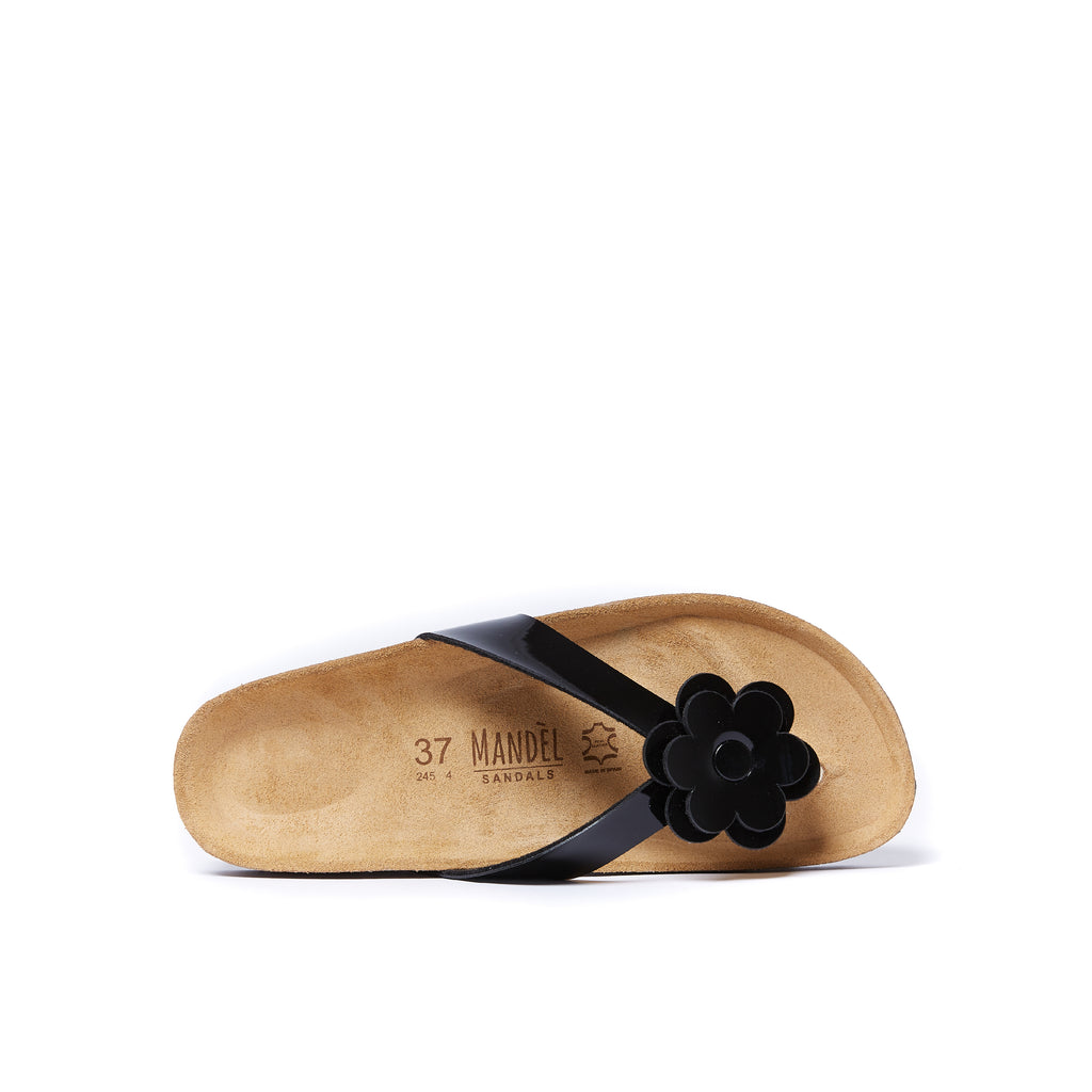LENE PATENT BLACK