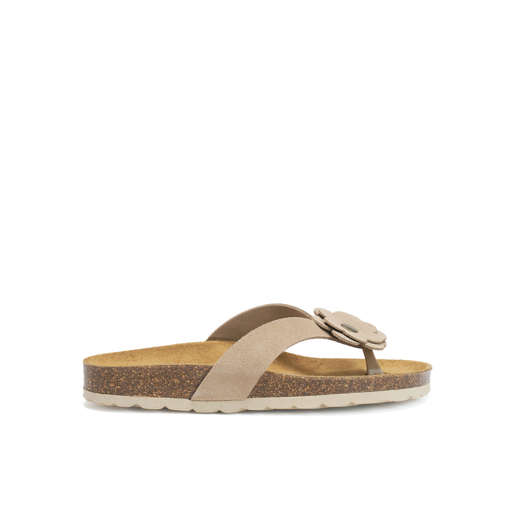 LENE SUEDE TAUPE