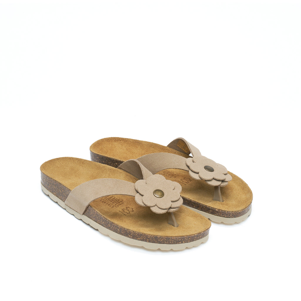 LENE SUEDE TAUPE