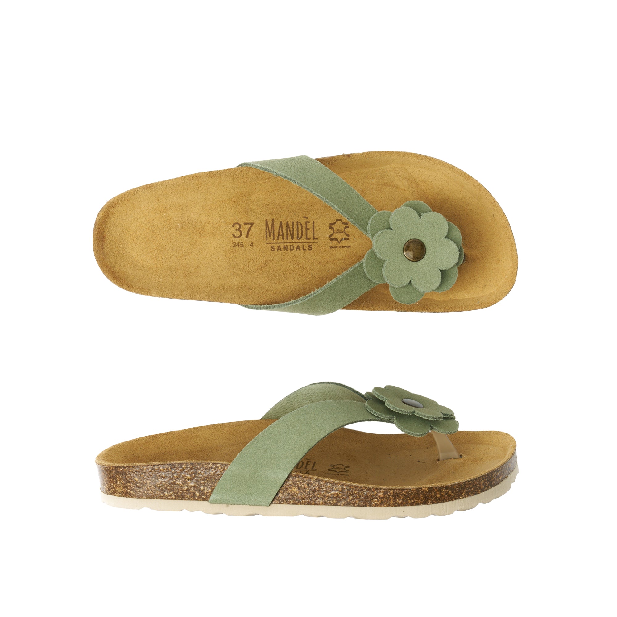 LENE SUEDE ROSEMARY GREEN