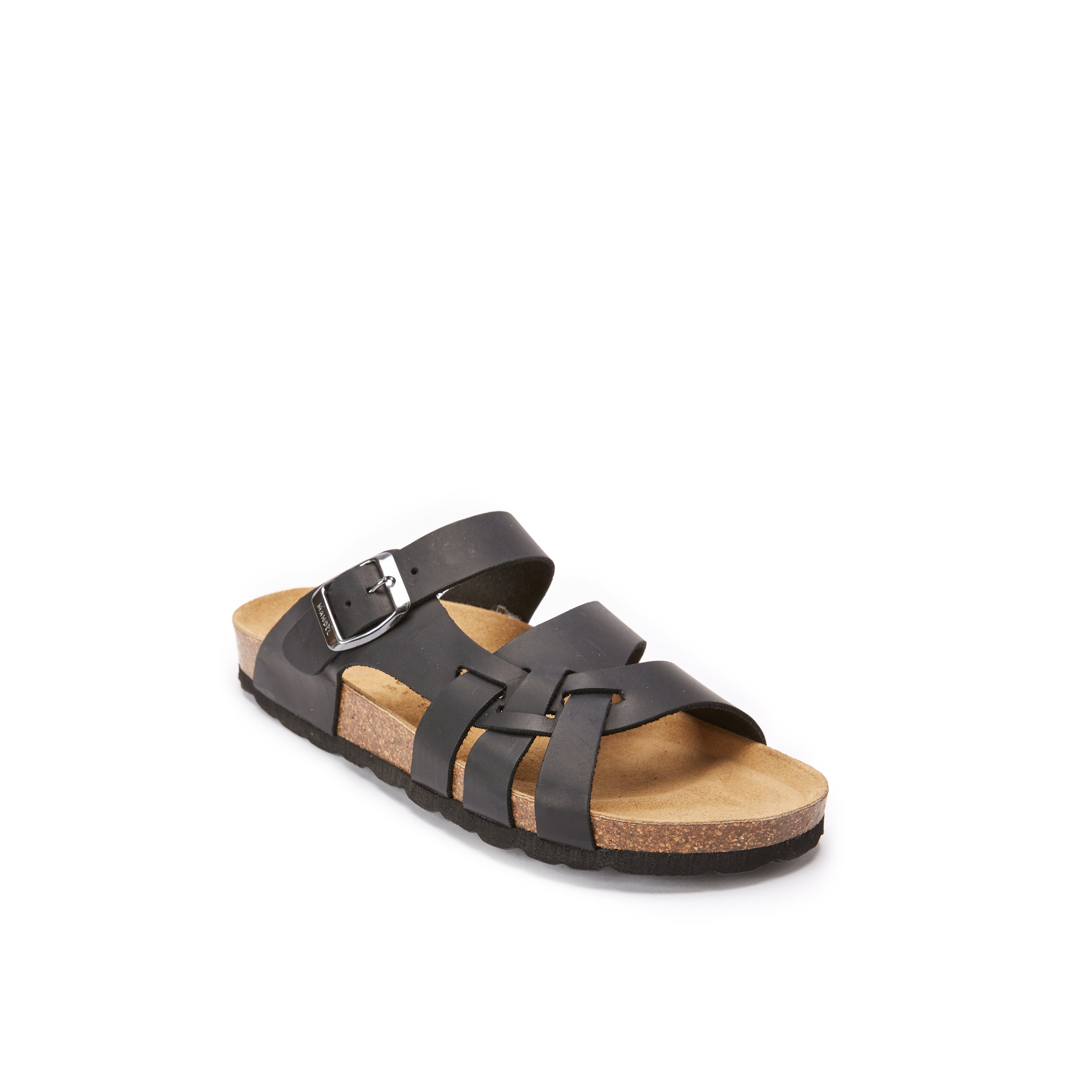 ALVARO OILED LEATHER BLACK