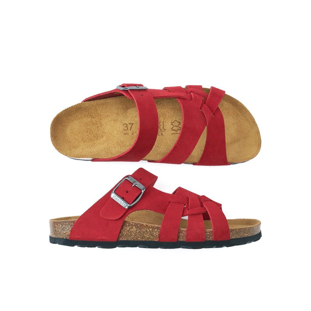 ALVARO SUEDE RED