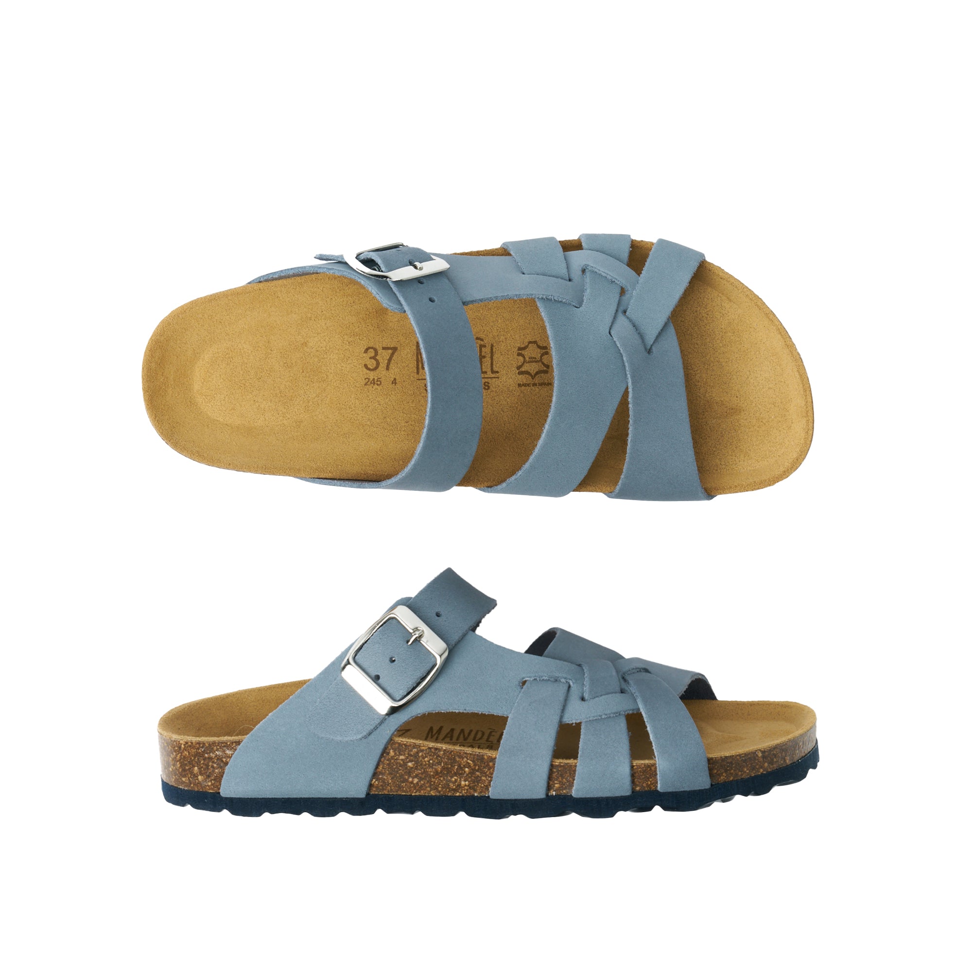 ALVARO NUBUCK ULTRAMARINE