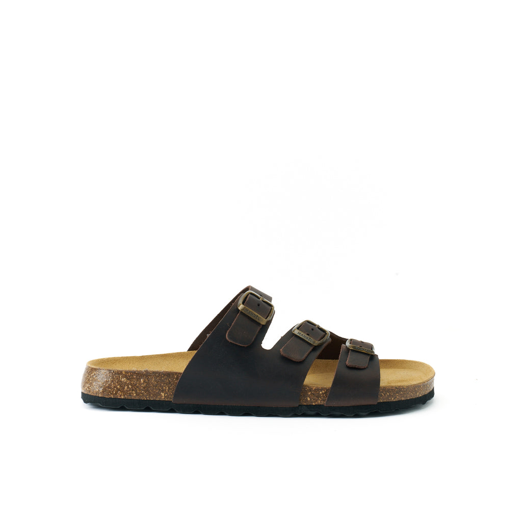 PACO OILED LEATHER DARK BROWN