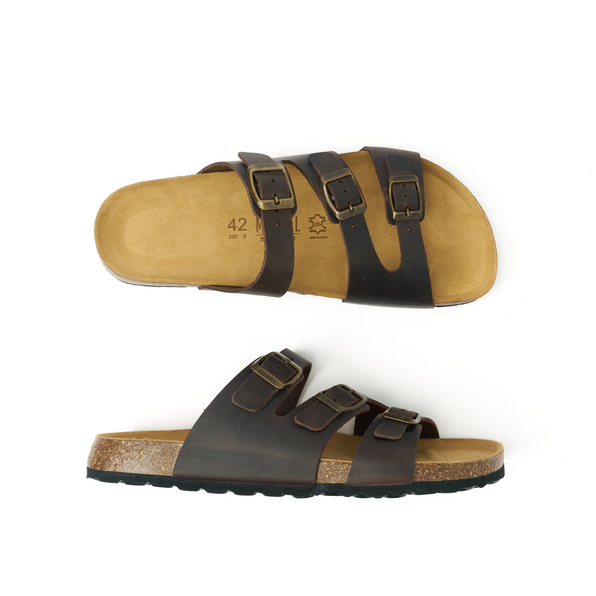 PACO OILED LEATHER DARK BROWN