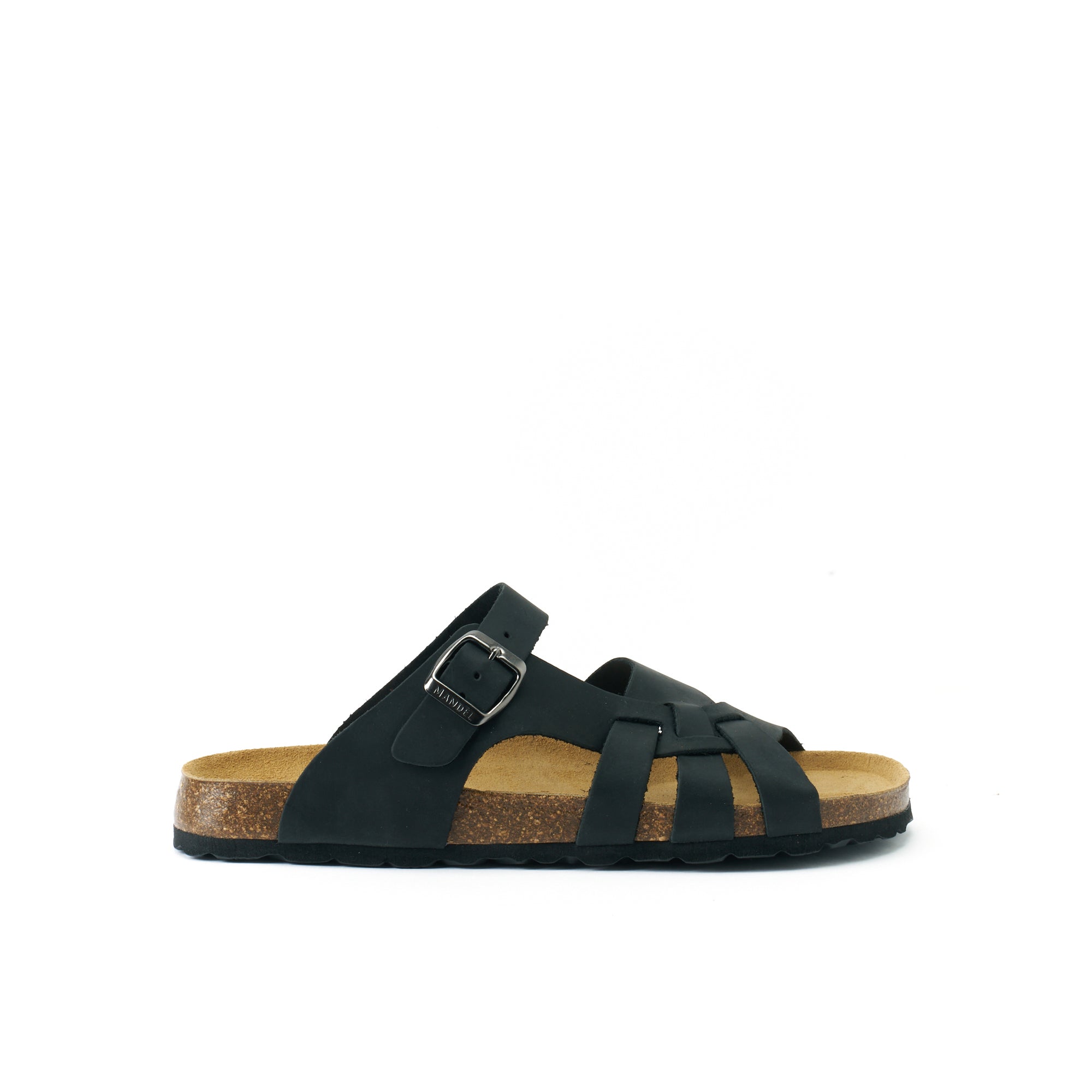 ALVARO OILED LEATHER BLACK