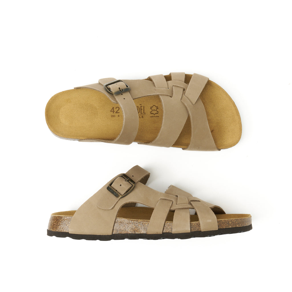 ALVARO NUBUCK TAUPE