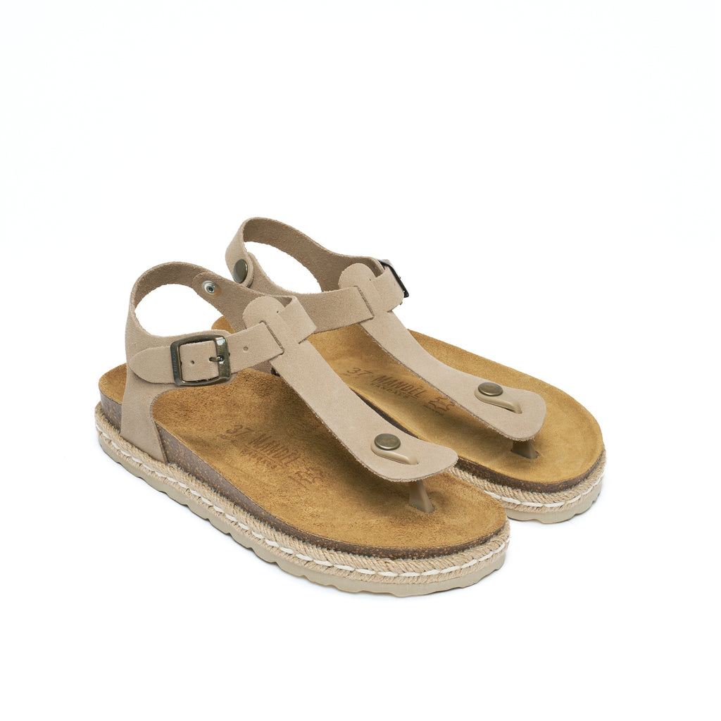LEON SUEDE TAUPE